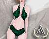 Tahara Green Bikini