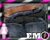 !!EMO blue denim shorts