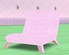 pink fabric chair