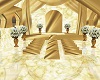 golden wedding room