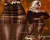 Autumn Brown Skirt