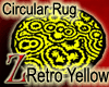 [Z]Retro Yellow Rug