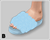(B) Light Blue Slippers