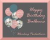 Butterfly Bday Balloons