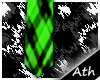 [Ath] Plaid Green Tie