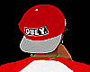 93x| Obey Red Snapback