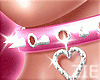 Lovely Goth Choker Pink