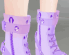 C! Chunky Boots - Purple