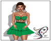 Corset Floral Dress Gree