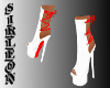 {SLG} Red & White Heels