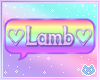 Lamb Bubble Sign