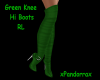 Green Knee Hi Boots RL