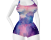 Galaxy Romper - fox