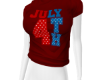 MAI RED 4TH/JULY T SHIRT