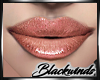 Zell Glitter Lips-Tan