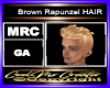 Brown Rapunzel HAIR