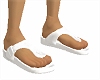 Arnie's wihte-sandals
