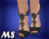 MS Diamond Heels Black