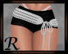 LLTShort + Belt Blk/Whit