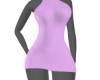 Q - RIBBED DRESS - LPURP