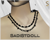 f Chain Spiked Collar