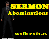 SERMON-Abominations
