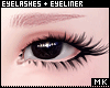 金. Eyelashes