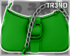 ᵀ Green Buckle Purse