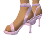Pink Gingham Spike Heels