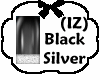 (IZ) Glam Silver Black