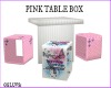 PINK TABLE BOX