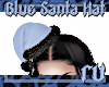 #RU Blue Goth Santa Hat