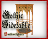 Gothic side table