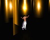 gold dj light