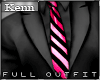 *kn*Suit Black and Pink