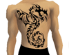 Panthere-Dragon tattoo