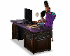 Office Desk purple ANI