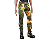 Camouflage pants green