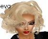 eva's blond windy curls