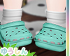 Baby Blue Crocs