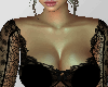 SL Sheer Lace Dress Blac
