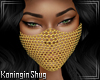 Gold Chainmail Mask