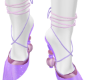 Vi Purple anklet heels