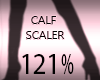 Calf Width 121%