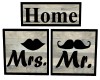Home Mrs & Mr Sign