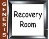 Ebony Recovery Room Sign