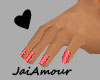 *J* Red Nails