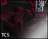 Luxury red sofa