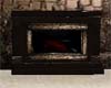 Brown/Gold Fireplace