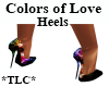 *TLC*Colors ofLove Heels
